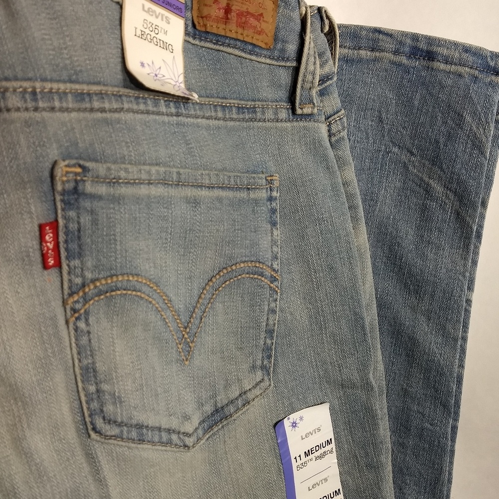 Levi's 535 Leggings stretch skinny jeans NWT